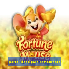 portal ifood para restaurantes